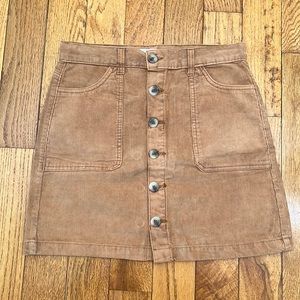 Kenzie Jeans Corduroy Skirt